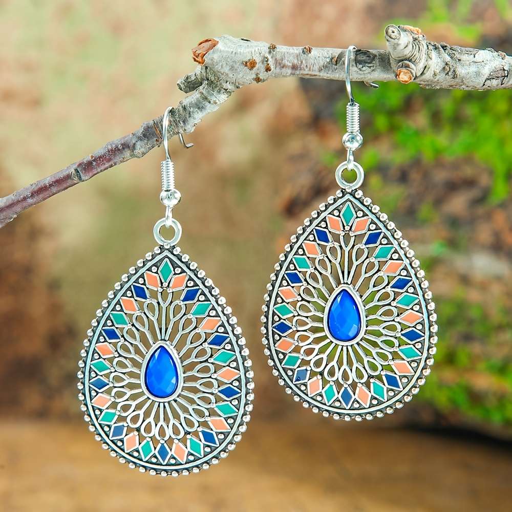 Women S Earrings Color 2 Blue 1 Pair