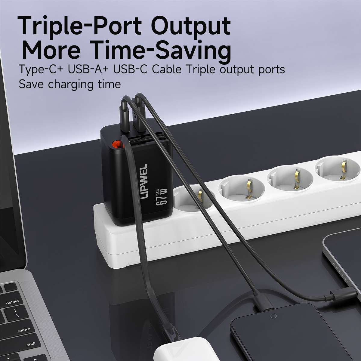 Charger Style Blackitems67W Eu Charger