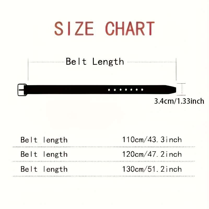 Belt Color Khaki Size 120Cm 47.2Inch