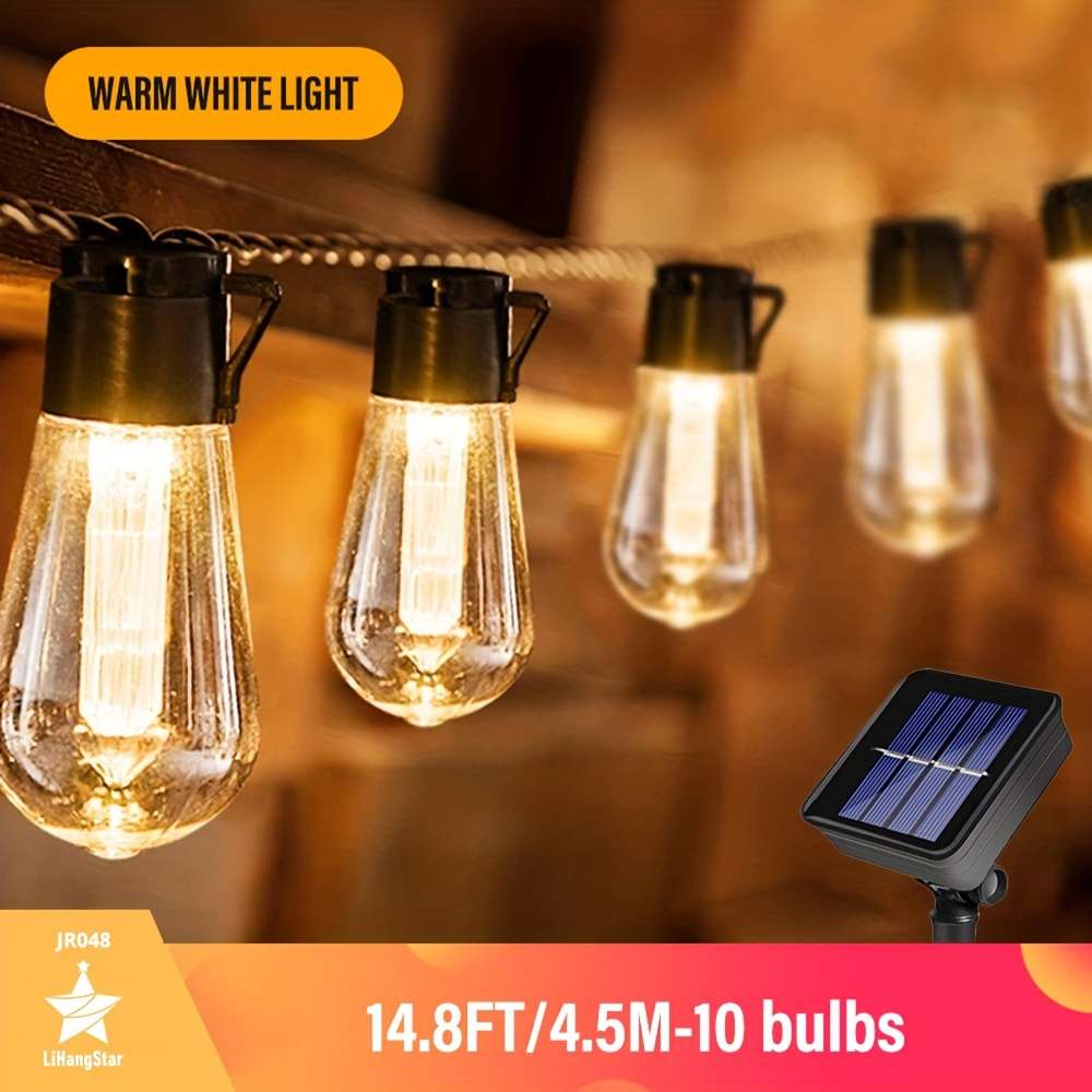 String Lights Quantity 23Ft 7M 20 Bulbs