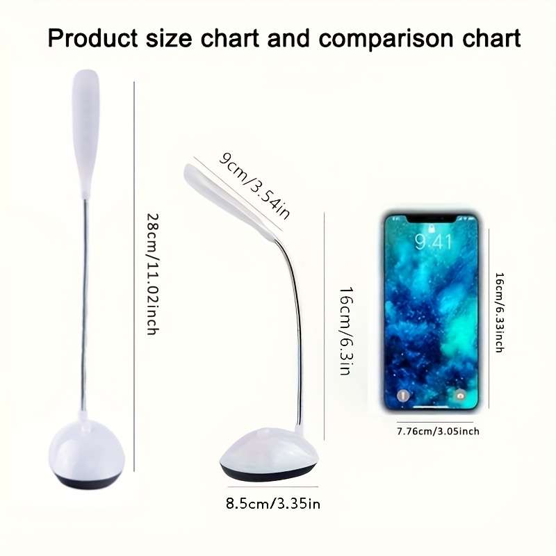 Desk Lamp Color White*2