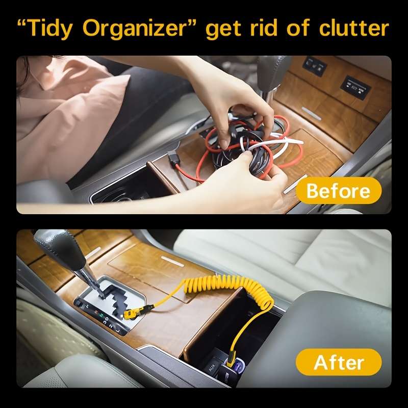 1pc 65W zinc alloy universal 4-in-1 high-speed charging data cable spring retractable cable co