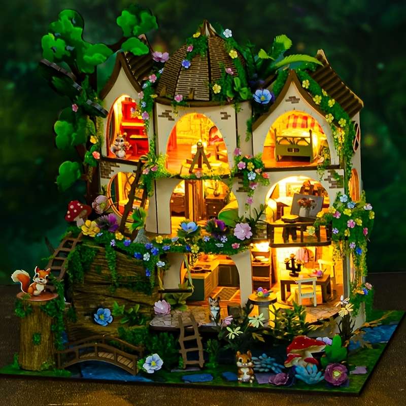 Building Toy Architectural Model Toy Set Items Forest Castle  Add   Tools  Add   Lights