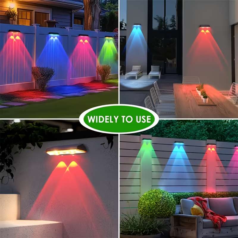 Solar Emergency Lights Color Cool White Quantity6Pack