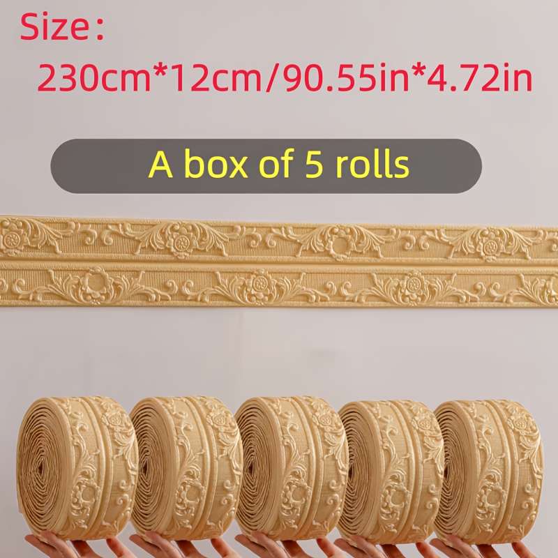 Skirting Board Copper Size 230Cm*12Cm90.55In*4.72In