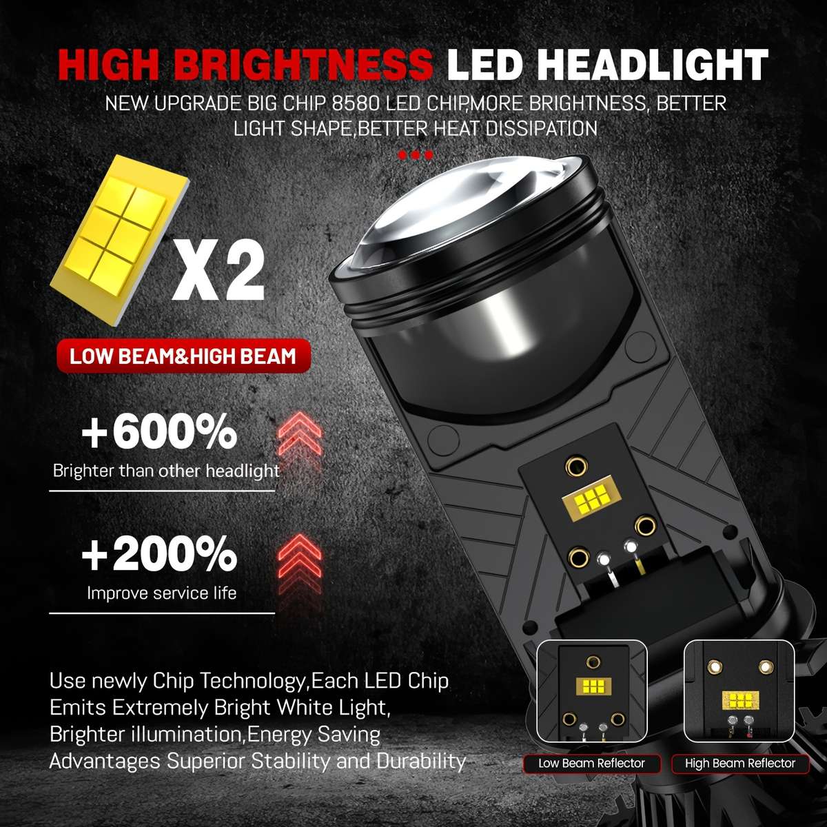 Car Lights Items H4Lefthand Drive2Pcs