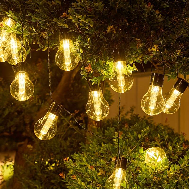 String Lights Color Warm Color Size10.7M 30Pcs Bulbs