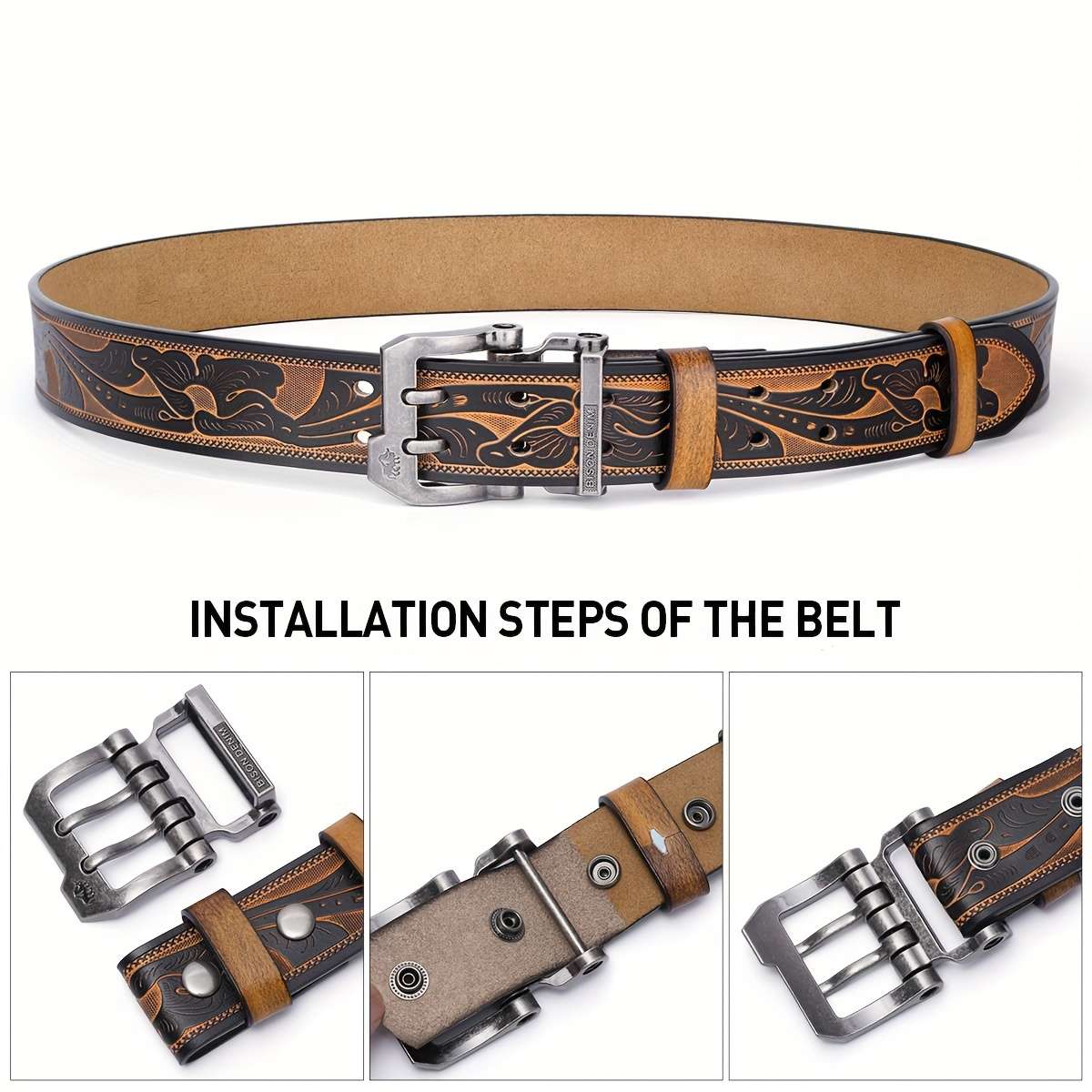 Belt Color Brown2 Size 110Cm 43In