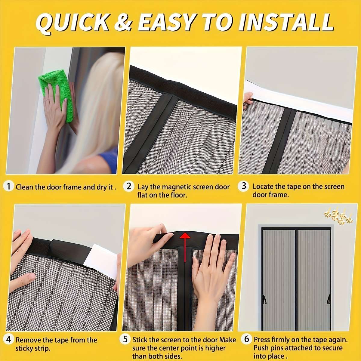 Mosquito Screens For Doors And Windows Style 2