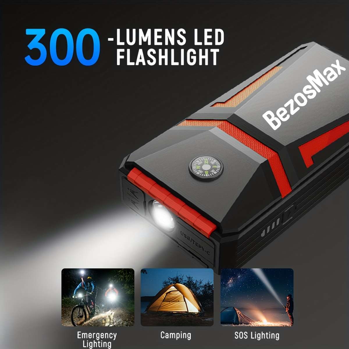 Premium Bezosmax Mah Large Capacity Car Emergency Fast Charging Reliable Power