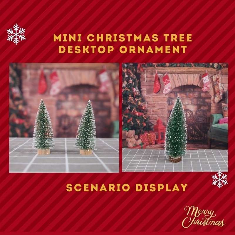 Christmas Decorations Color Polychrome Style 2Pcs Mixed Style