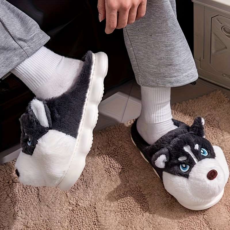 Cotton Slippers Color Light Grey Sizeuk 6.5-7