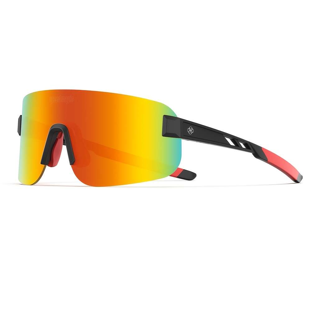 Cycling Glasses Color White Photochromic Blue