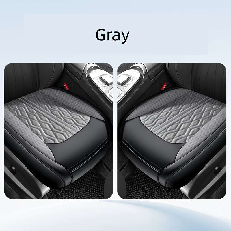 Car Seat Cushion Black Gray  Front Seat Cushions*2