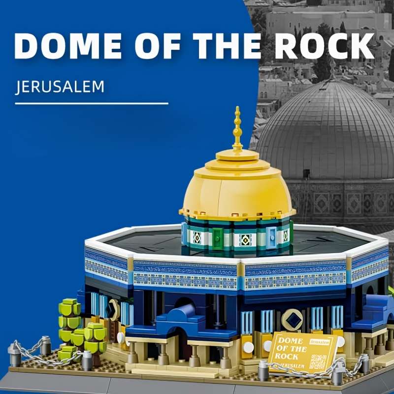 3D Building Model Puzzle Set