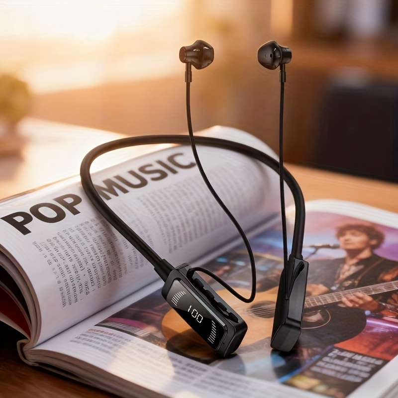 Rechargeable Wireless Earbuds Headphones Headset