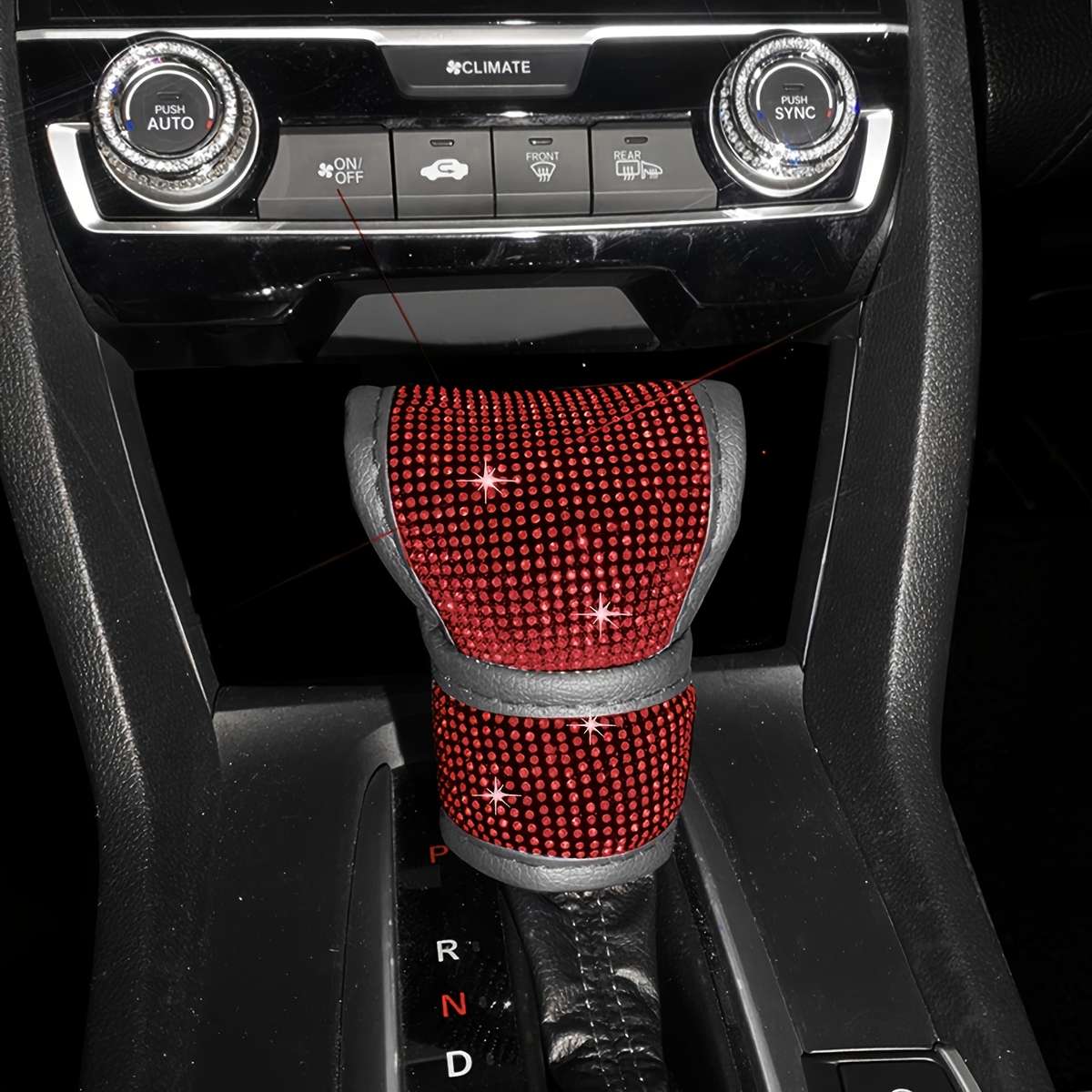 Car Interior Decor Color Red