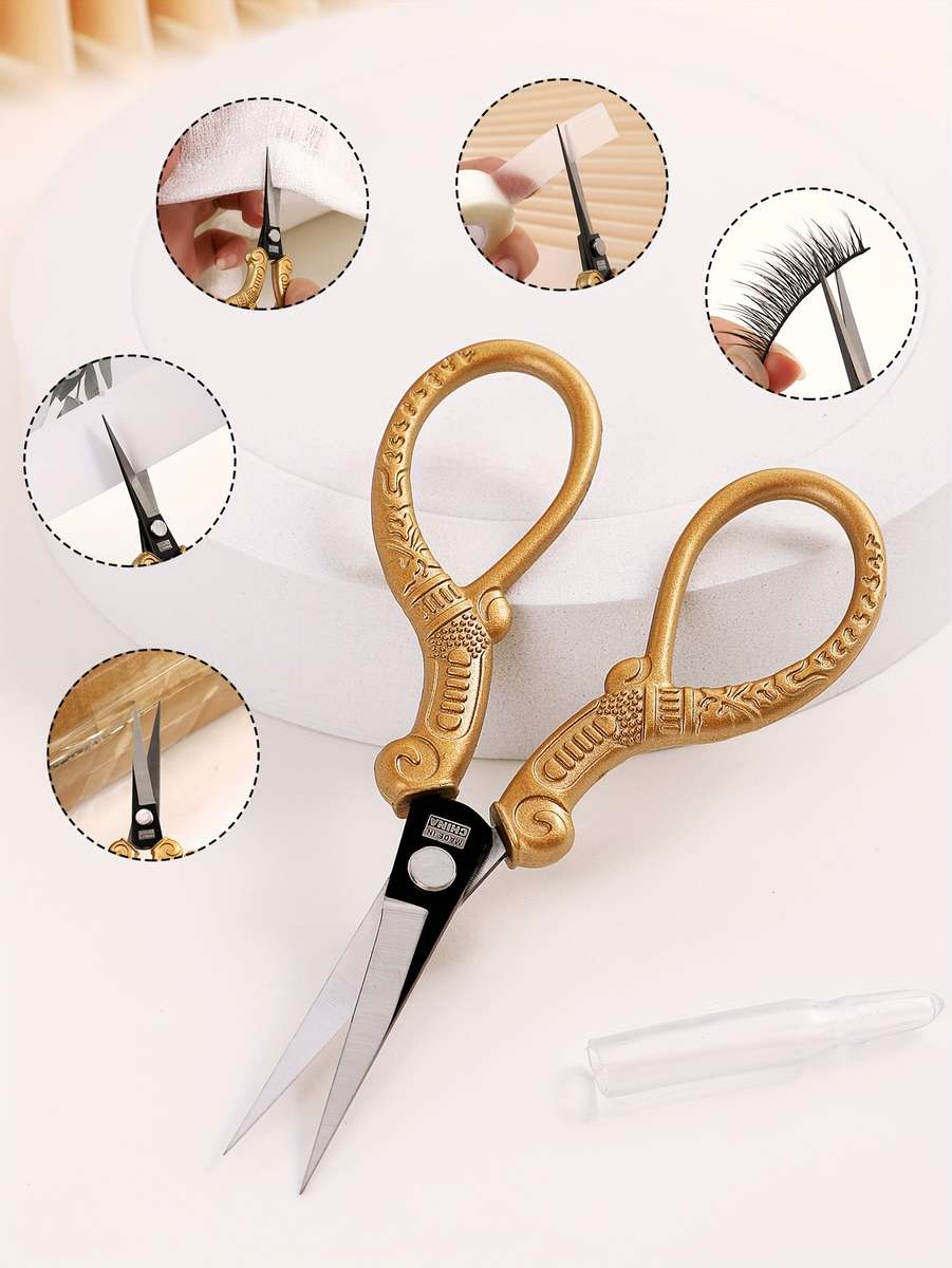 Scissors Model Bamboo Scissors Colored Titanium