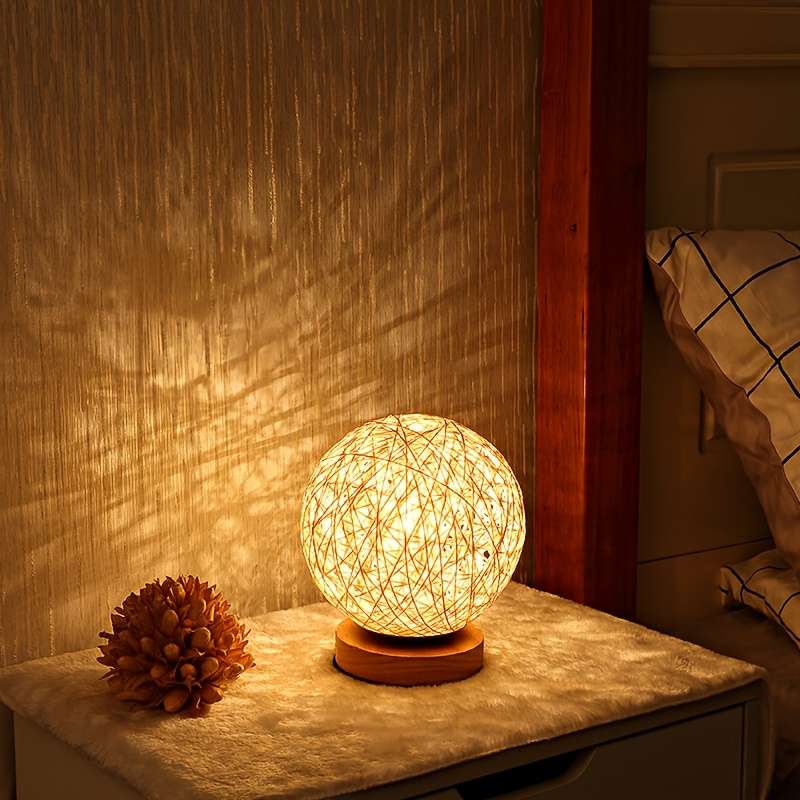 Portable Lamp Style Log Wind