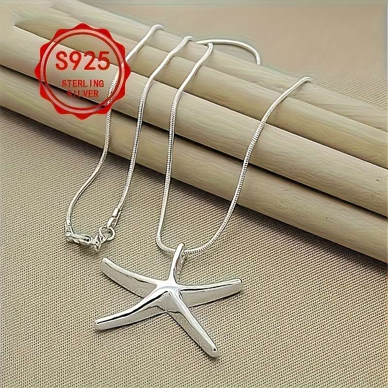 Rhinestone Piece Elegant Sterling Star