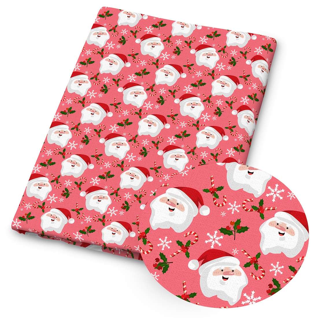 Christmas Tablecloth Style Santa Claus