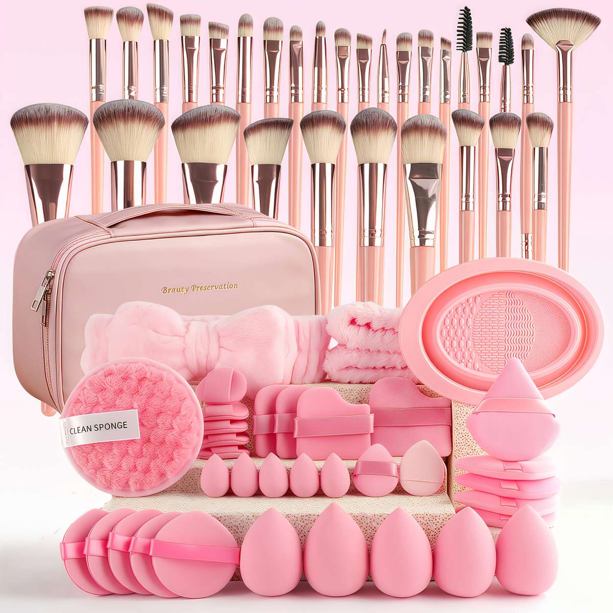 Makeup Brush Set Color Noble Purple