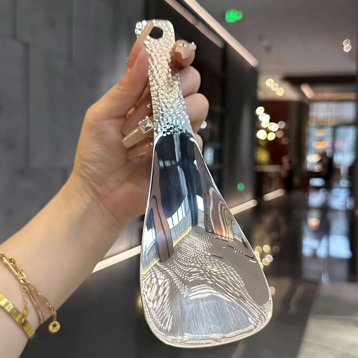 Kitchenware Material  Creative Household Square Stainless Steel Rice Scoop