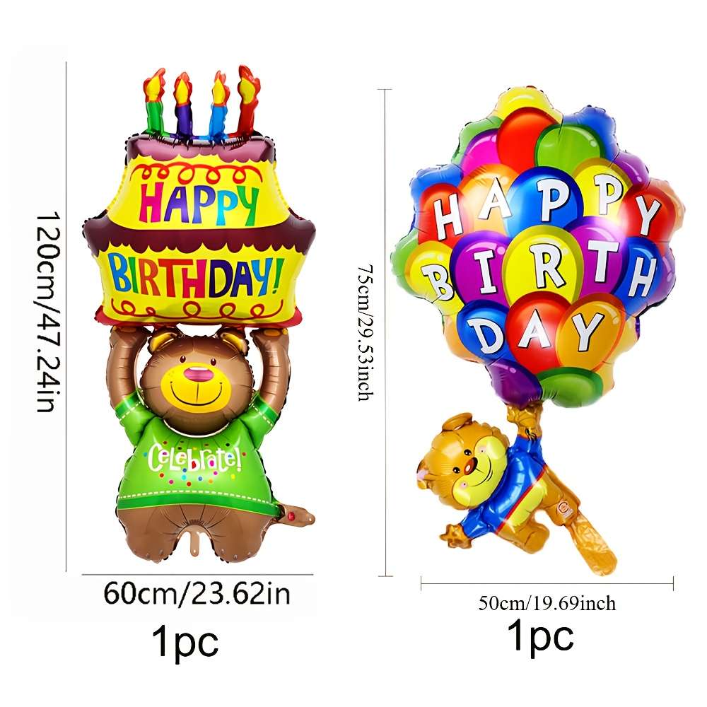 Balloon Items 2Pcs Bear