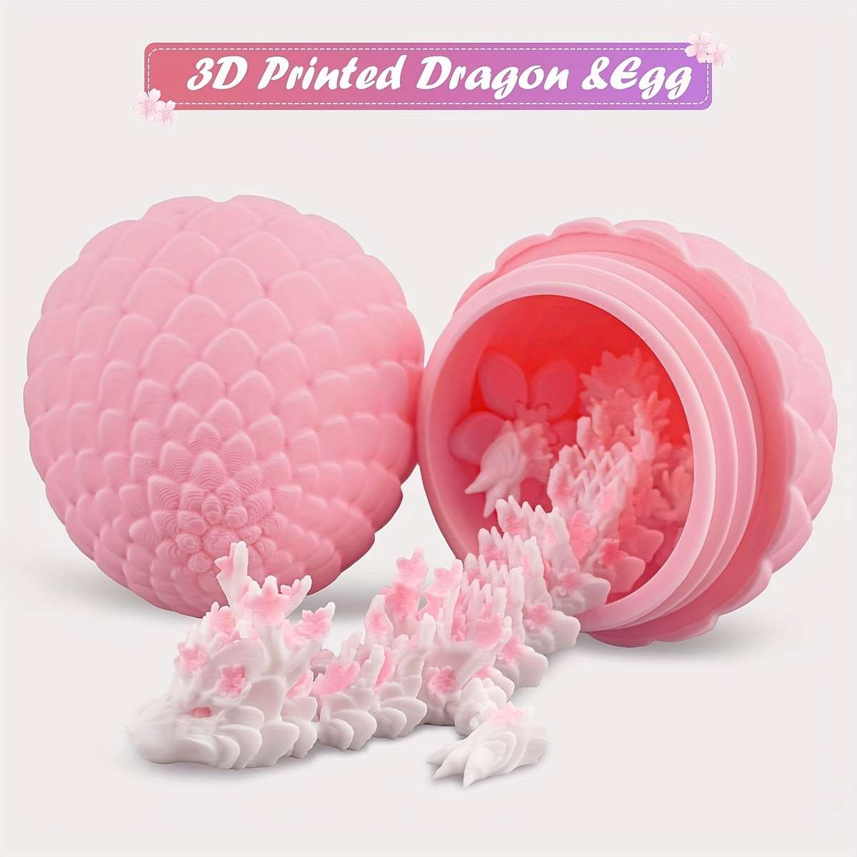Plush Toyss Items Sakura Dragon and Dragon Egg