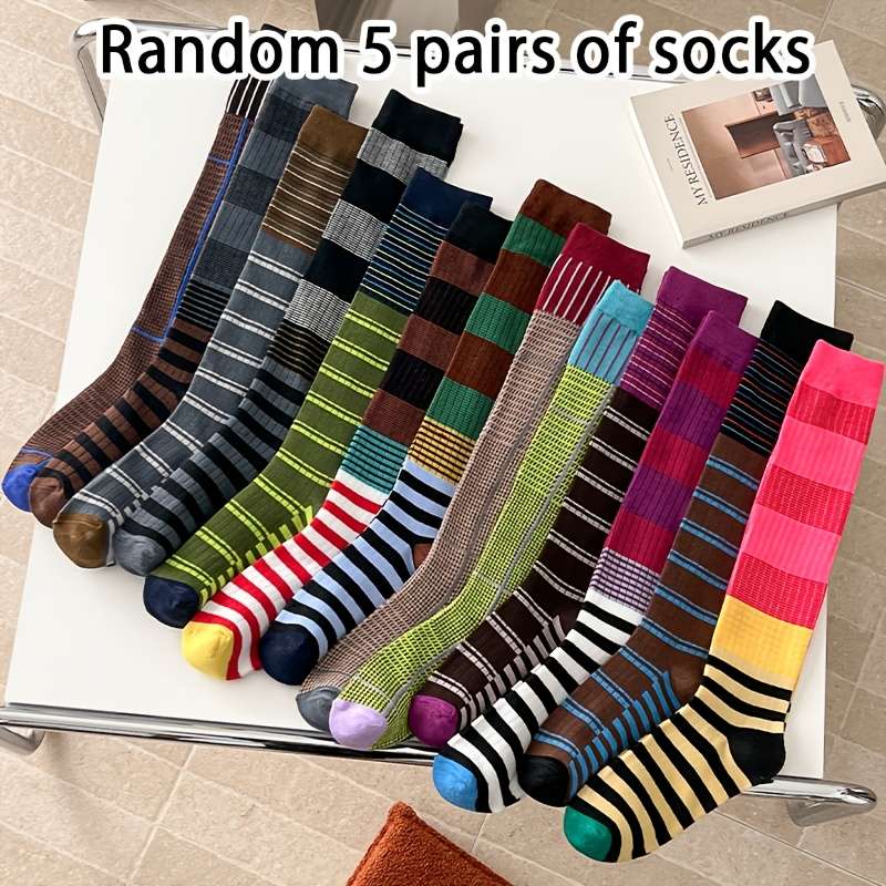 Women S Socks Color Random Color5 Pairs Size Onesize