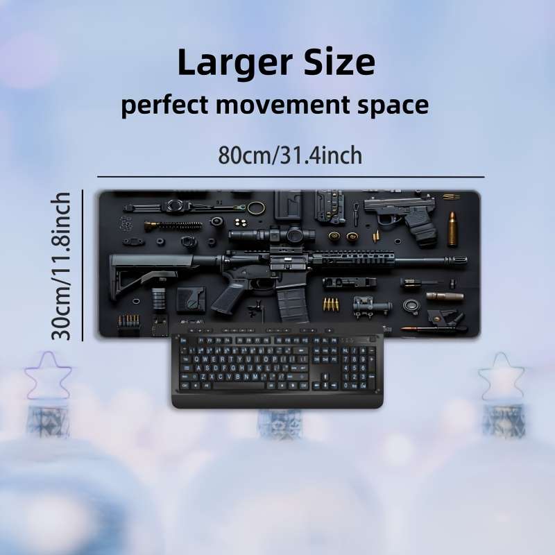 Mouse Pad Size 31.4X11.8Inch