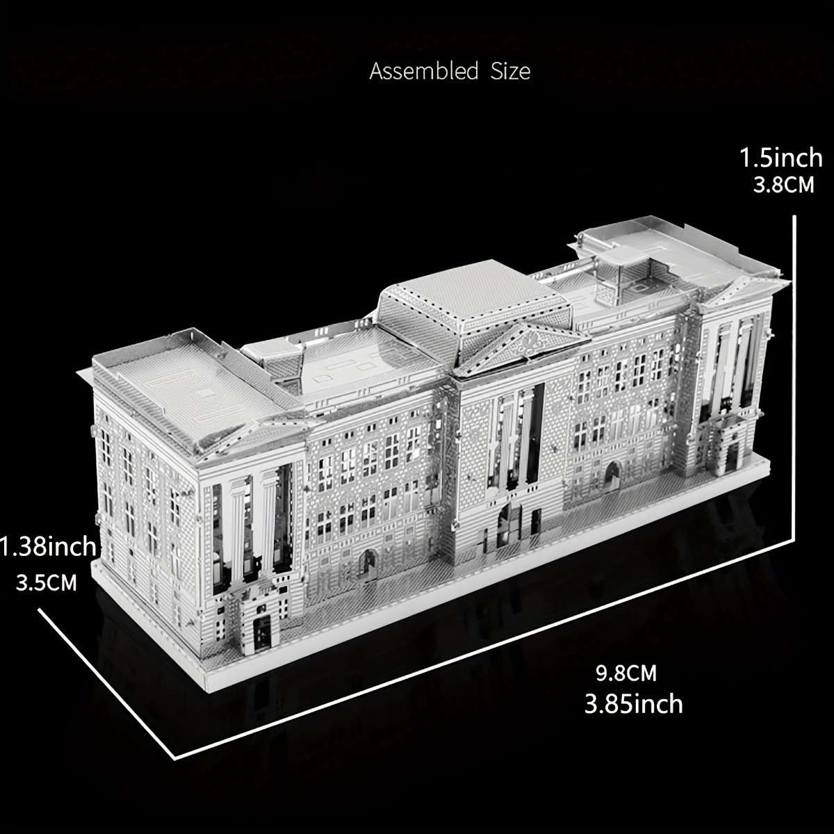 3D Building Model Puzzle Set Style Buckingham Palace