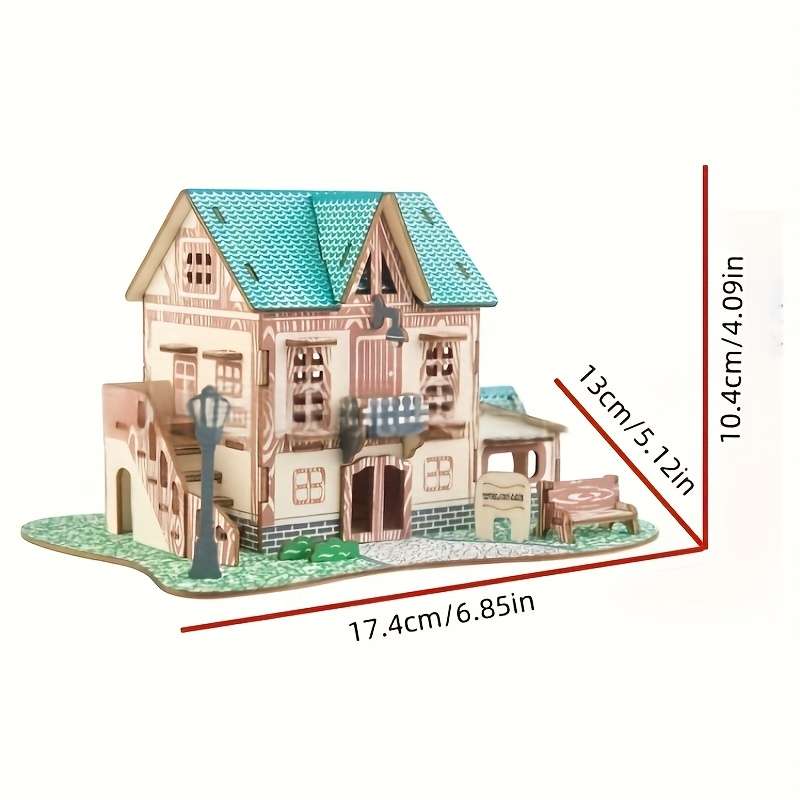 Building Toy Architectural Model Toy Set Style 2Pcs Set  Type B