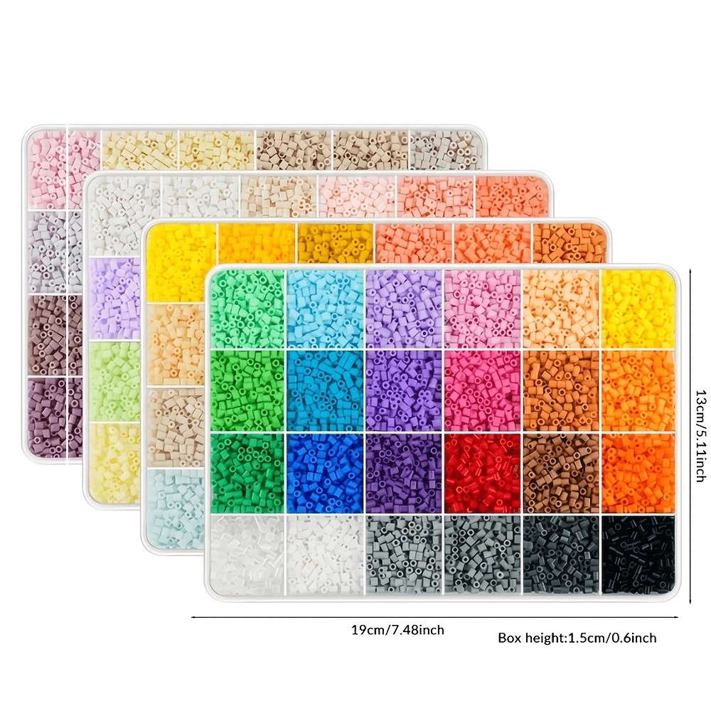 Perler Bead Set 16800Pcs 2 Boxes Random Colors