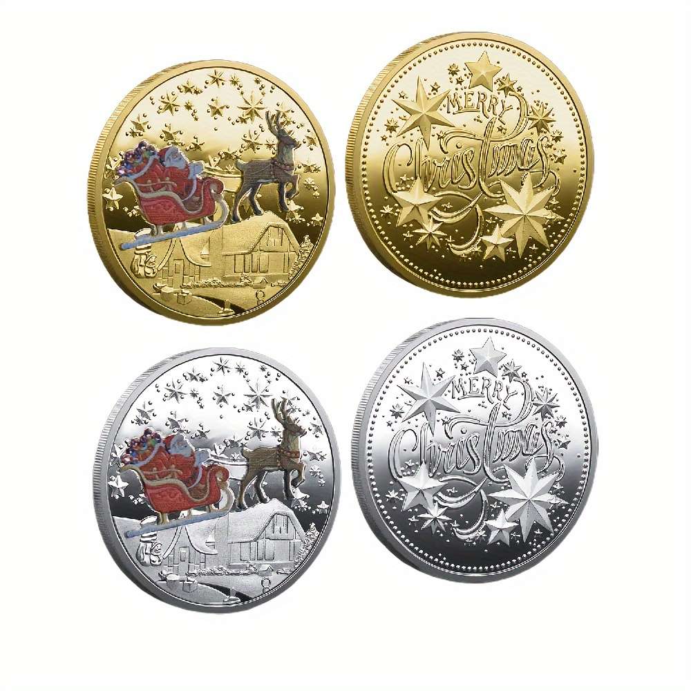 Christmas Decorations Color    Golden Material Iron