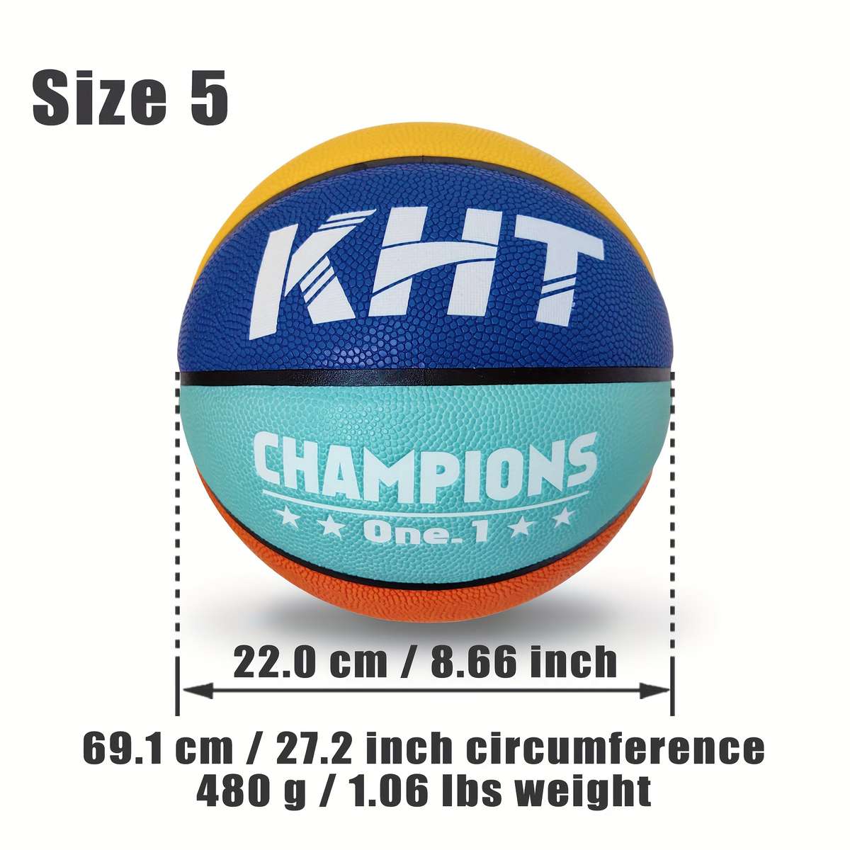 Basketball Color Yellow  Blue  Cyan  Orange