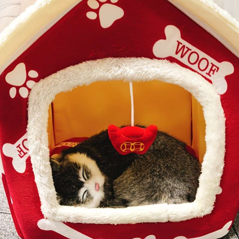 Pet supplies color Red size S  30X30X32cm