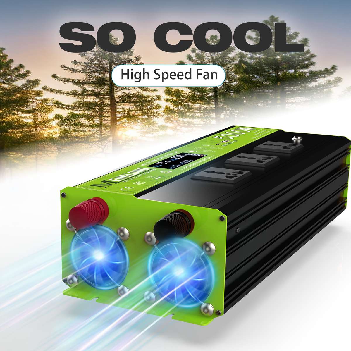 Inverter Color Orange Model5000W