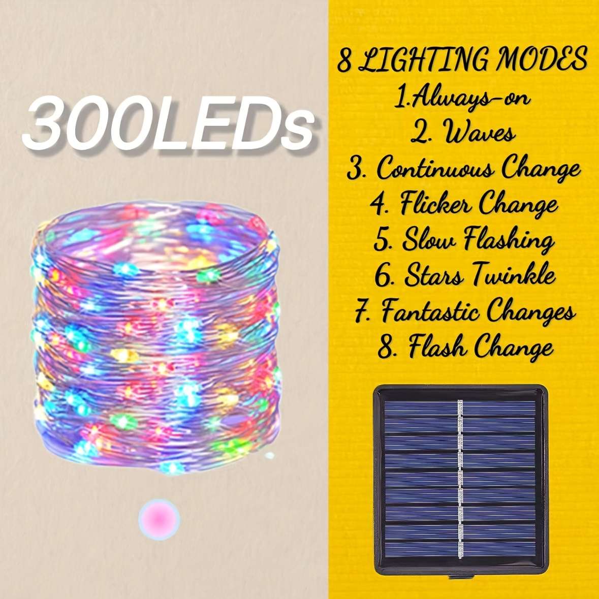 String Lights Color White Size32M 105Ft