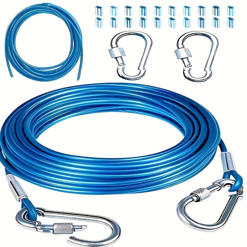 Dog Leash Model 5 Meters Of Rope With 20 Buckles And 2 Hooks