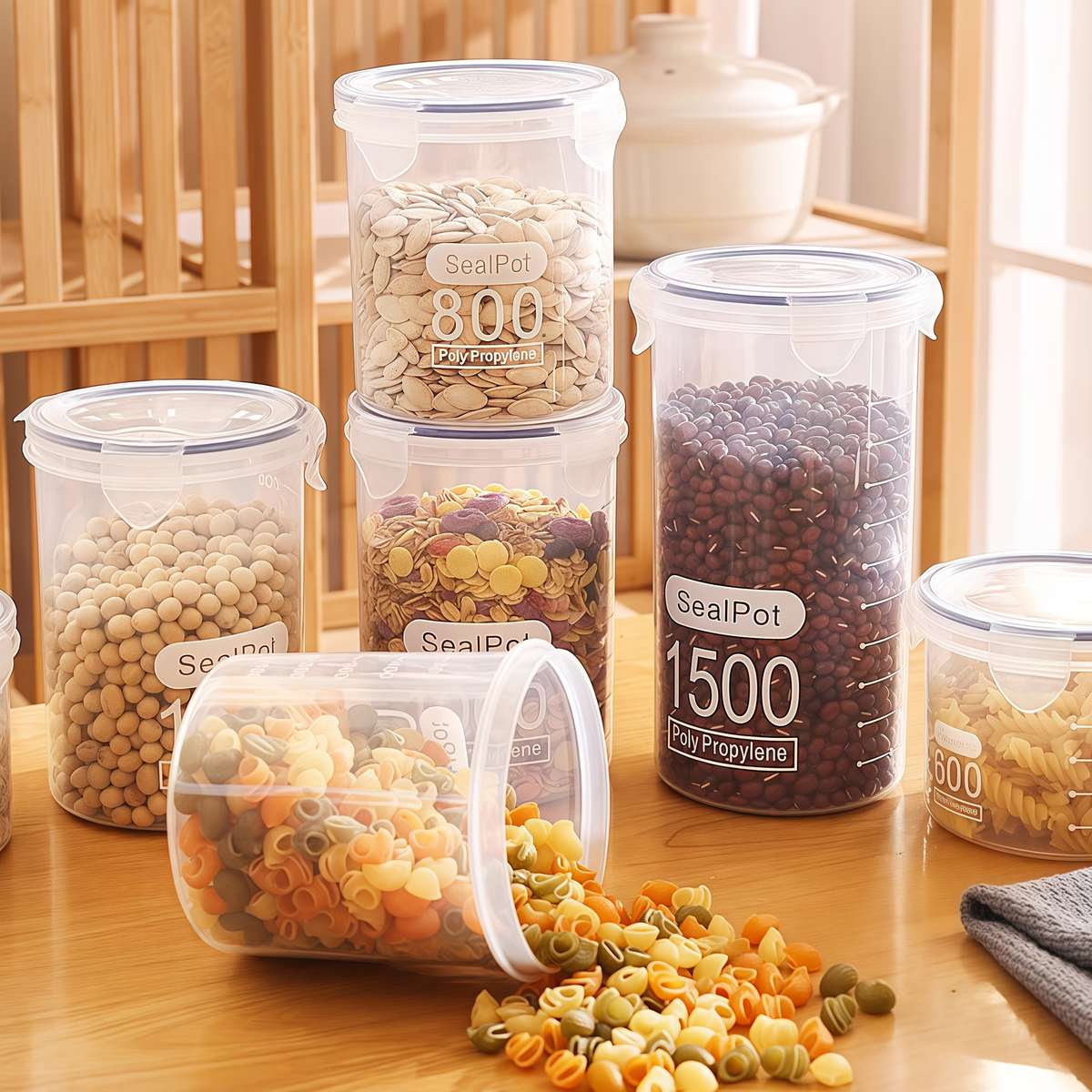 Sealed Jar Quantity 6Pcs Capacity800Ml27.5Oz