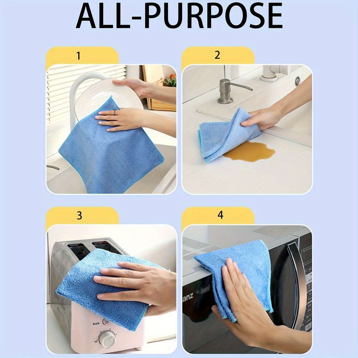 Rag Color Random Color Quantity 5Pcs