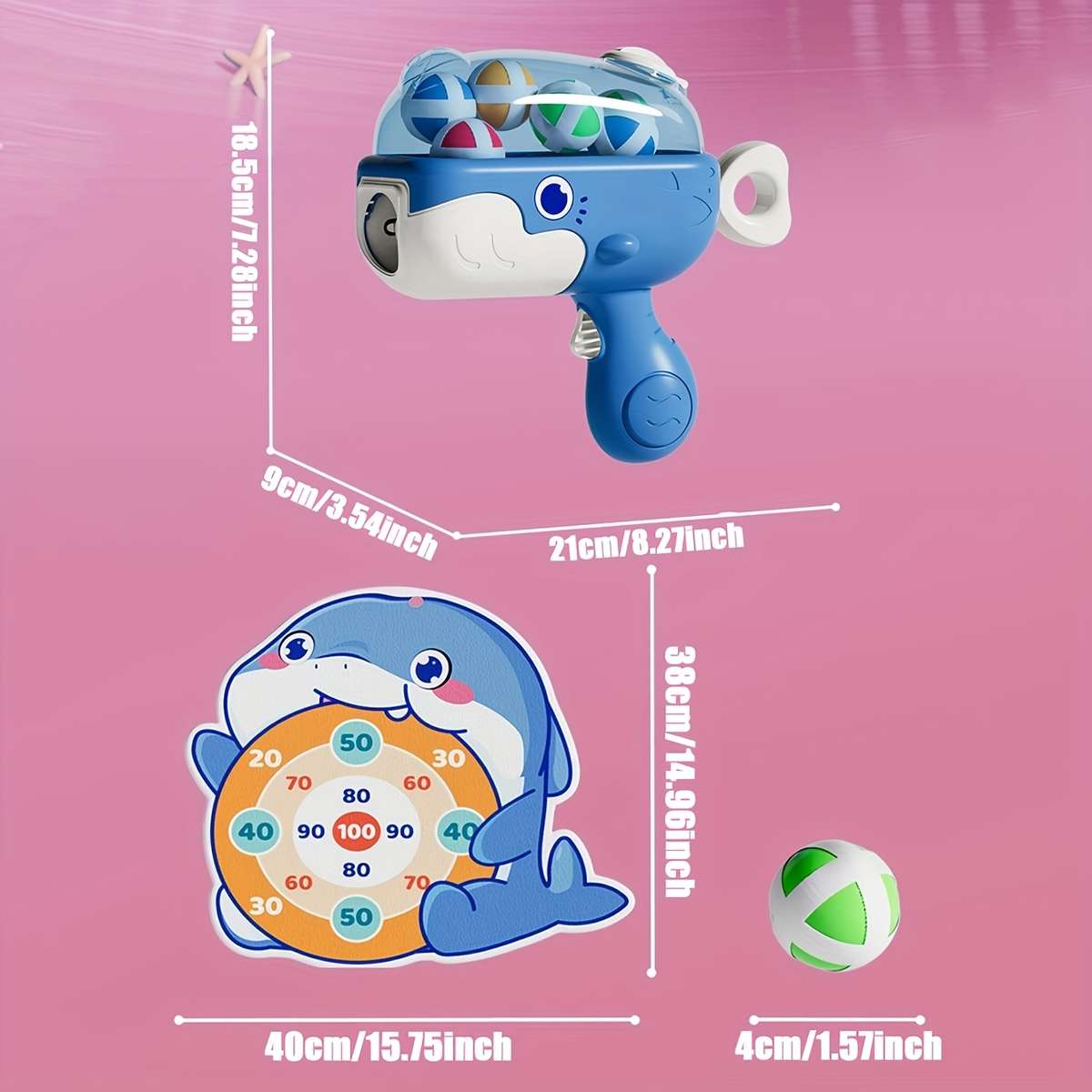 Toy Weapons Style Whale Gun Blue