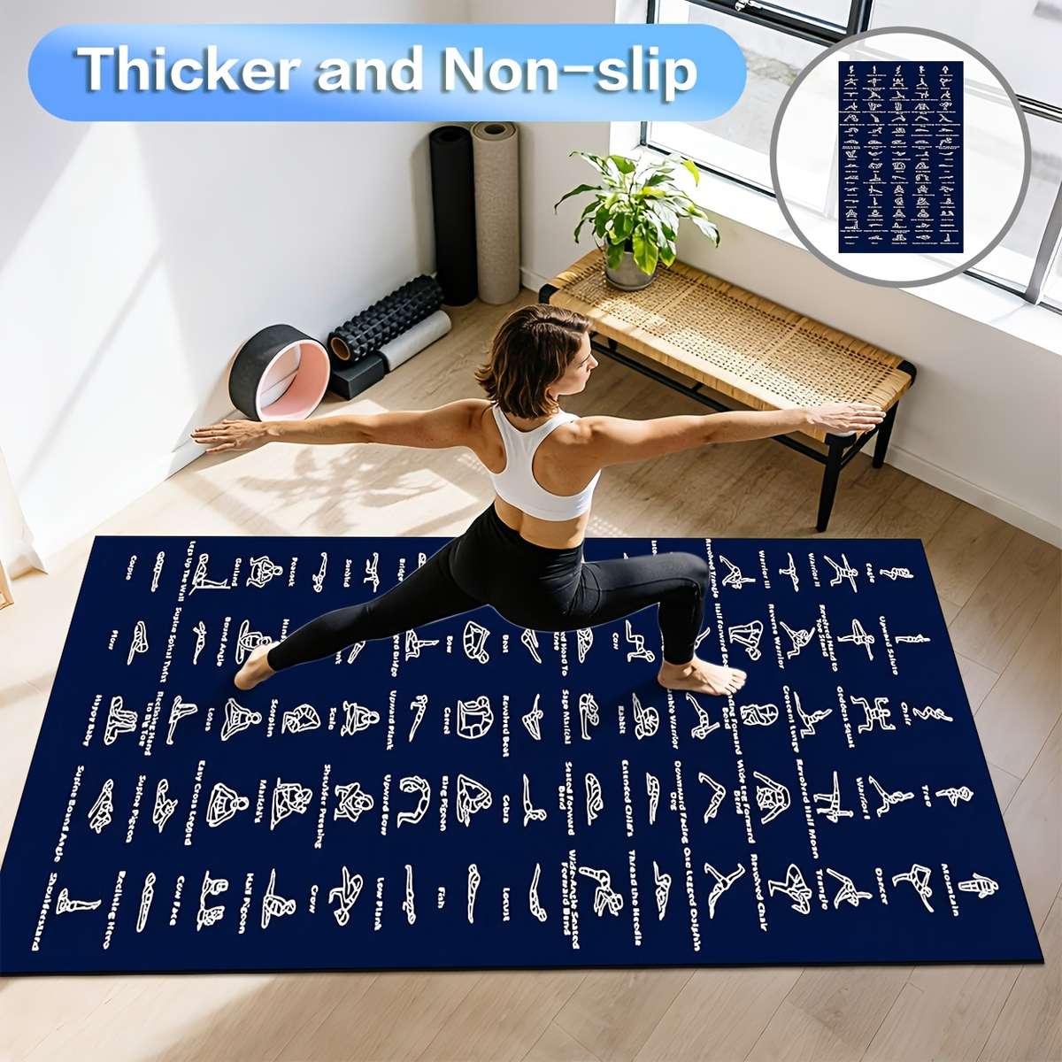 Yoga Mat 140*200Cm 55.12*78.74In