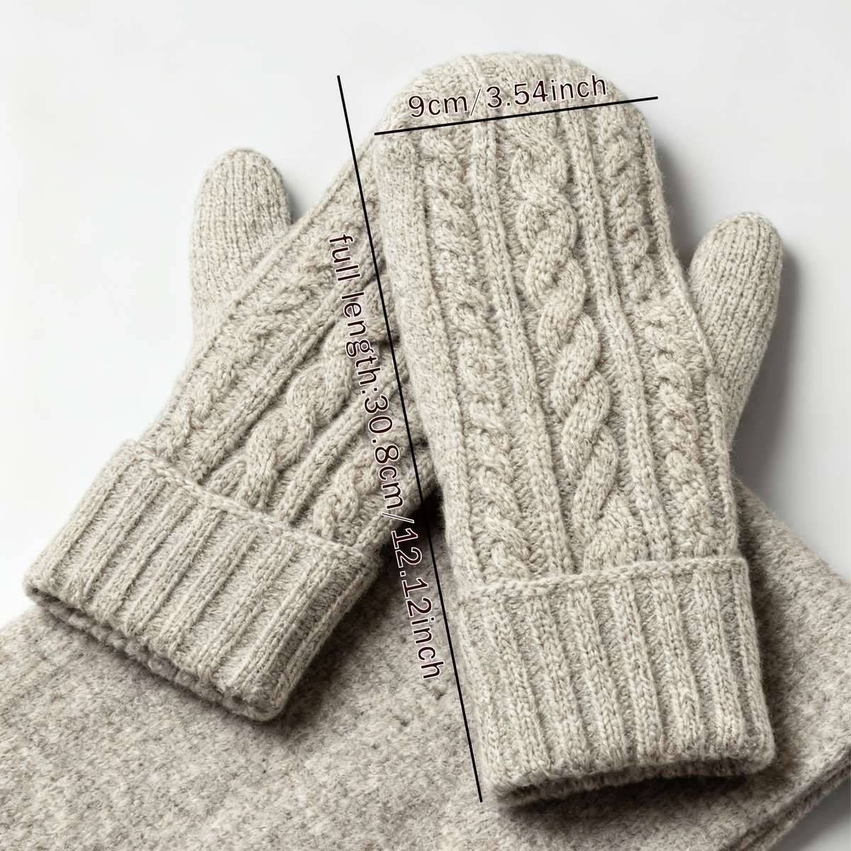 Gloves Color Beige