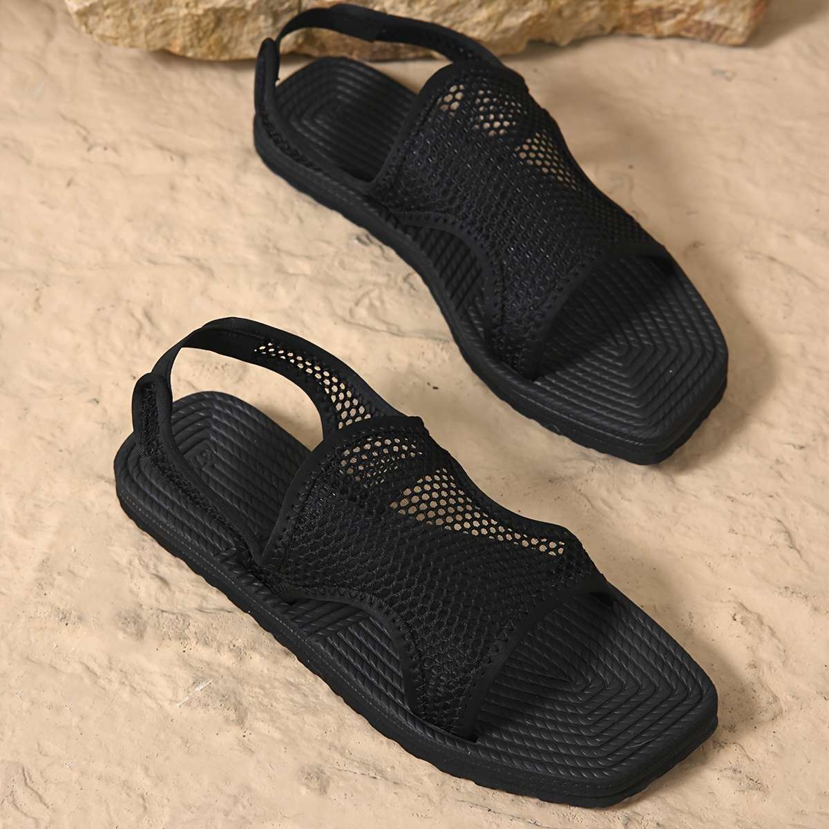 Sandals Color Black Sizeuk 7