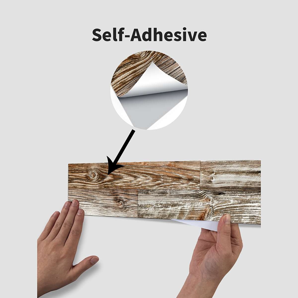 Self Adhesive Floor Stickers 90X15Cm35.46X5.91Inch6Pcs