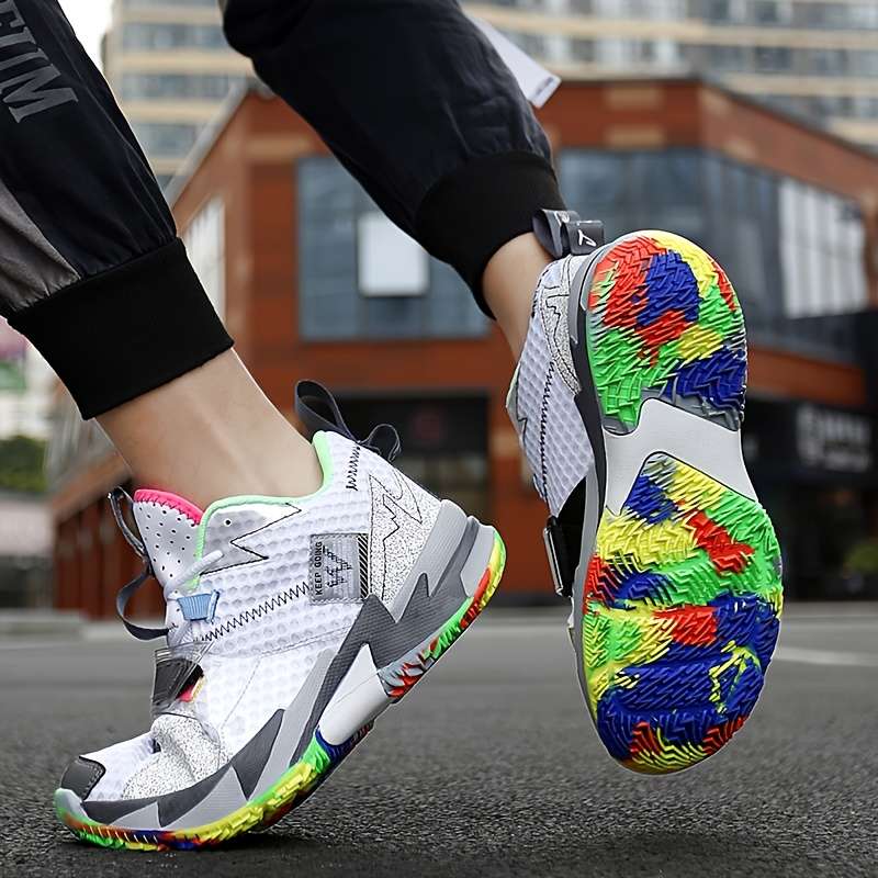 Basketball Shoes Color White Sizeuk 7