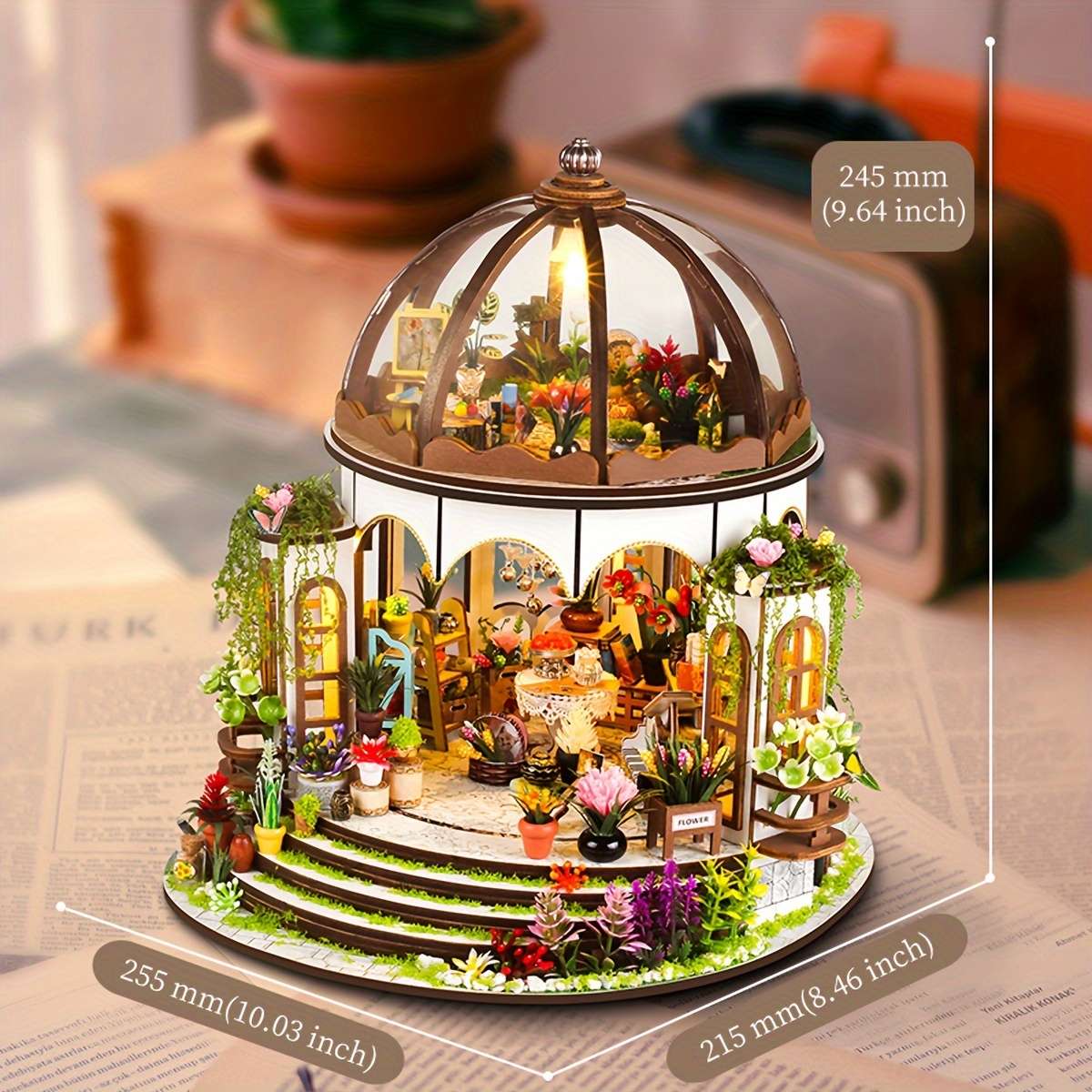 3D Model Desktop Ornament Style 229 Sky Garden