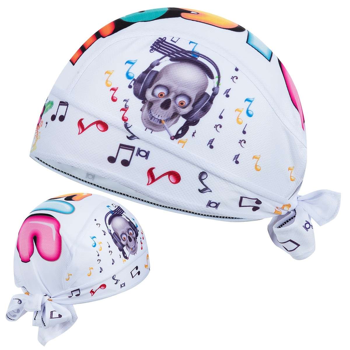 Zm Frog-Themed Beanie Breathable Quick-Dry Polyester Spandex Mesh Cap With Uv Protection F